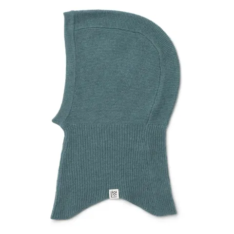 Kominiarka z wełny merino Arian Balaclava - Whale blue / Liewood