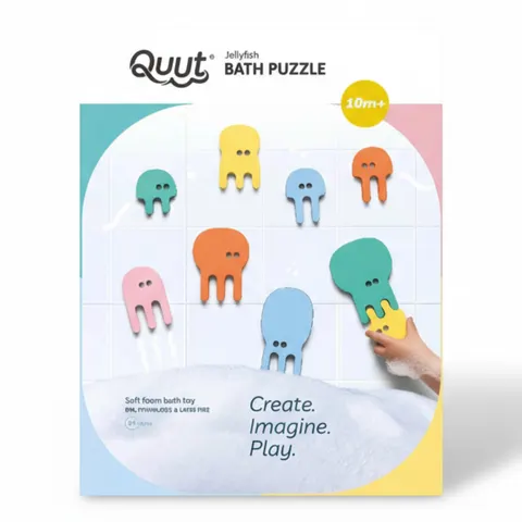 Zestaw puzzli piankowych - Meduzy / QUUT