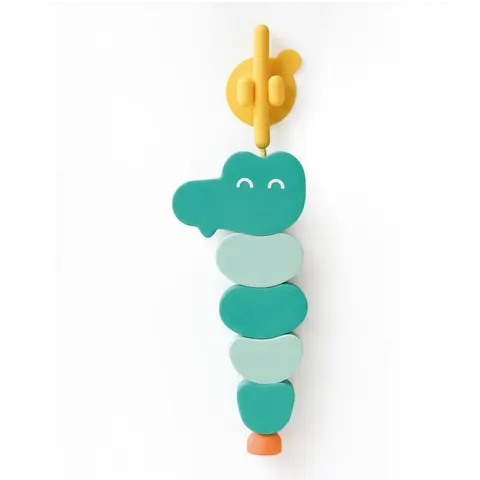 Klocki piankowe do nawlekania do kąpieli Beedi - Croco / QUUT