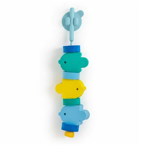 Klocki piankowe do nawlekania do kąpieli Beedi - Fish / QUUT