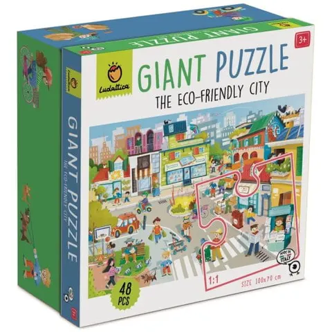 GIGANT PUZZLE – podłogowe – EkoMIASTO / Ludattica