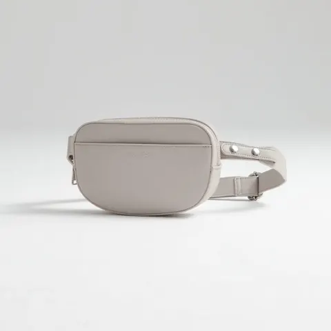 Nerka i saszetka 2w1 torebka dla Mamy HOLLY blush grey / Joissy