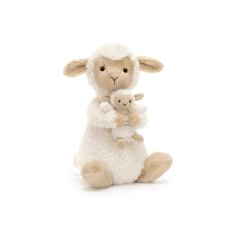 Huddles Owieczka z dzieckiem 24 cm / Jellycat