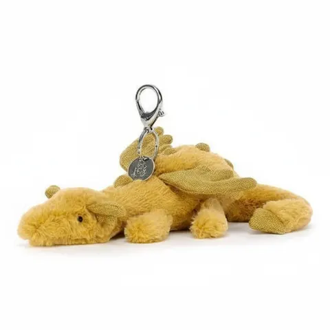 Breloczek Smok Złoty / Jellycat GLD4BC