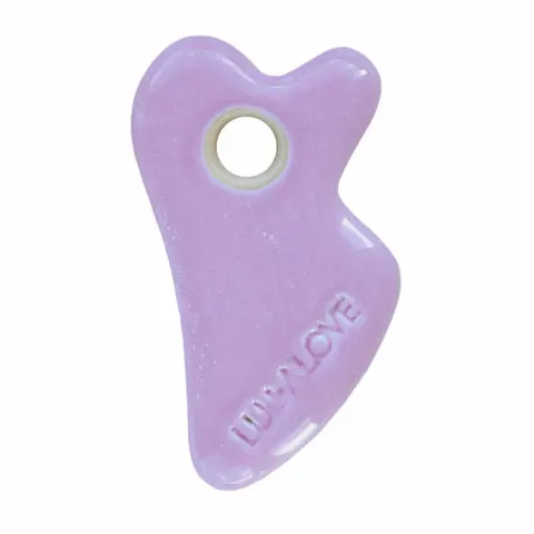 Ceramiczny masażer gua sha - lawenda / Lullalove