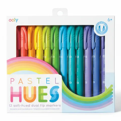 Flamastry pastelowe - Pastel Hues / Ooly