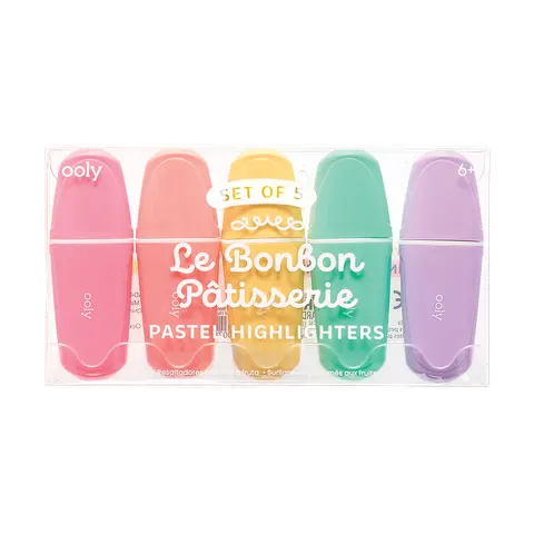 Zakreślacze pastelowe - Le BonBon Patisserie / Ooly
