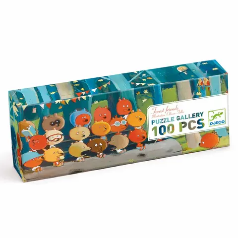 Puzzle gallery Leśni Przyjaciele -100 el. / Djeco