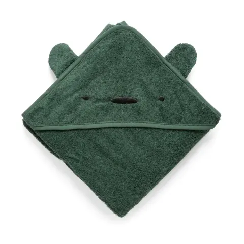 Ręcznik z kapturkiem Milo - bottle green / Sebra