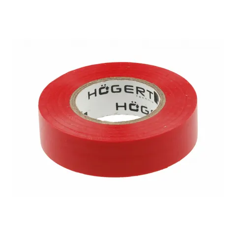 Tasma izolacyjna PVC, czerwona; HT1P282, HOGERT
