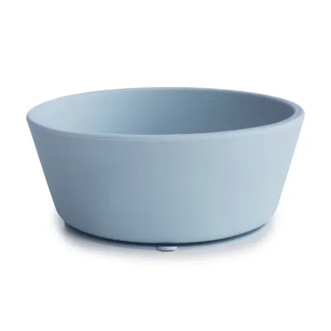 Miseczka silikonowa z przyssawką - Powder Blue / Mushie