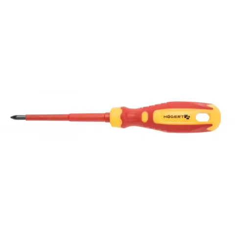 Wkrętak krzyżowy PZ1 100 mm, 1000V, SLIM, CrMo; HT1S968, HOGERT