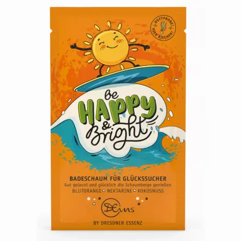 BE HAPPY & BRIGHT - pianka do kąpieli, 60g / Dresdner Essenz