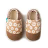 Kapcie do domu, żłobka, przedszkola - BEIGE DAISY / TITOT