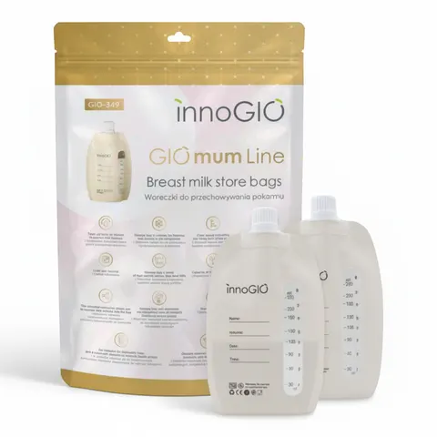 GIOmum Line woreczki do przechowywania pokarmu / InnoGIO