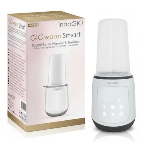 GIOwarm Smart Cyfrowy podgrzewacz do butelek i sterylizator / InnoGIO