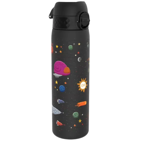 Wąska butelka na napoje - Spaceships, 500ml / ION8® I8RF500PKSPACE