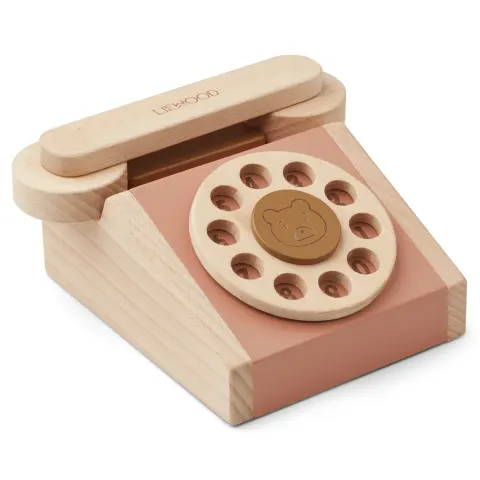 Drewniany telefon Selma - Tuscany rose multi mix / Liewood