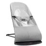 BABYBJORN - leżaczek BALANCE SOFT MESH, Srebrny - Biały