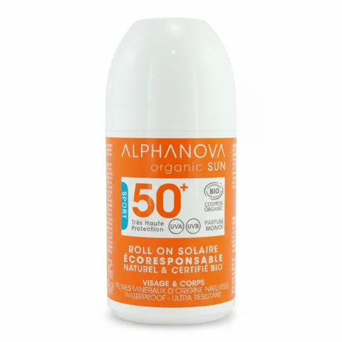 Krem przeciwsłoneczny w kulce, filtr SPF50+, EXTREME SPORT / Alphanova Bebe