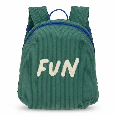 Plecak mini sztruks, Little Gang - ocean green / Lassig