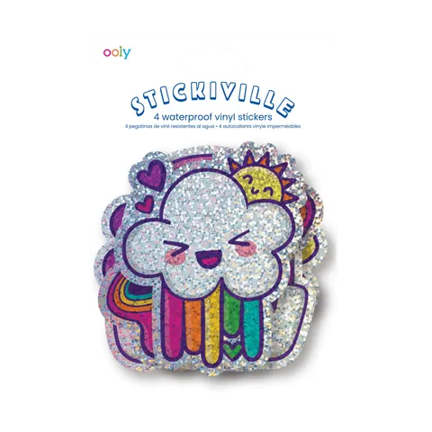 Naklejki Wodoodporne Stickiville - Błyszcząca Tęcza/ Ooly