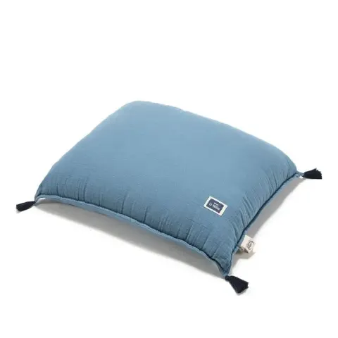 Poduszka Muślin Biscuit 55x45cm - NAVY/ La Millou