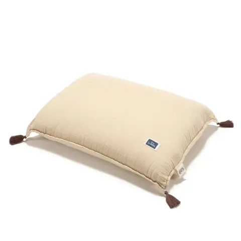Poduszka Muślin Biscuit 55x45cm - SAND / La Millou