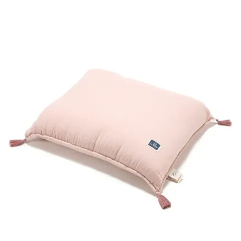 Poduszka Muślin Biscuit 55x45cm - POWDER PINK / La Millou