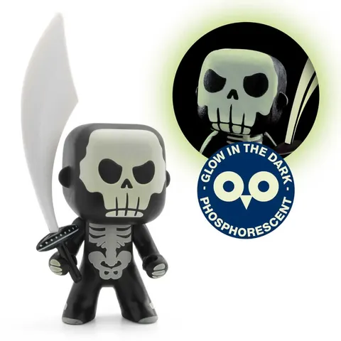 Figurka wojownika SKULLY / Djeco Halloween