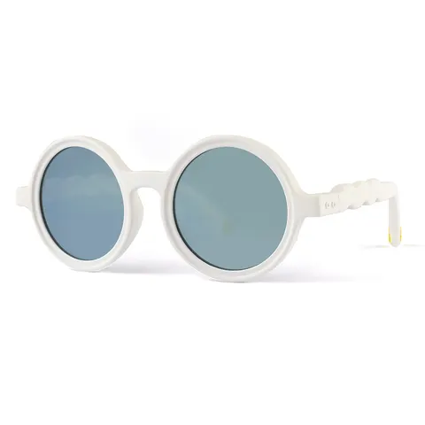 Okulary Round Shark White Polarized 0-3 / Olivio & Co