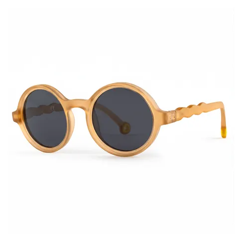 Okulary Round Sand Beige Polarized 5-10 / Olivio & Co