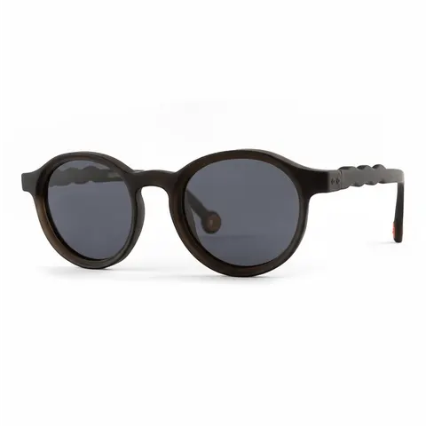 Okulary Oval Squid Black Polarized 5-10 / Olivio & Co