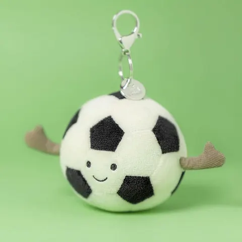Breloczek Wesoła Piłka Futbolowa 16 cm/ Jellycat