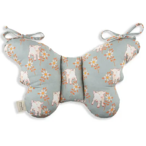 Poduszka Antywstrząsowa Motylek Vintage Animals Sky Blue / Sleepee