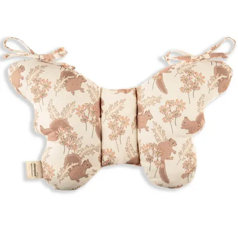 Poduszka Antywstrząsowa Motylek Vintage Animals Almond / Sleepee