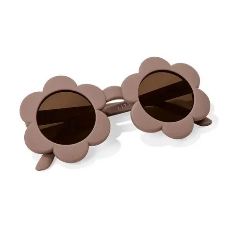 Okulary Flower Mauve 2+ / Little Dutch