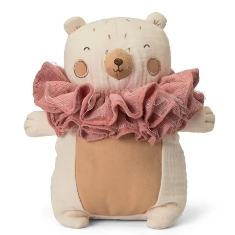 Przytulanka Miś Beau w ozdobnym kołnierzu 20 cm / Picca LouLou