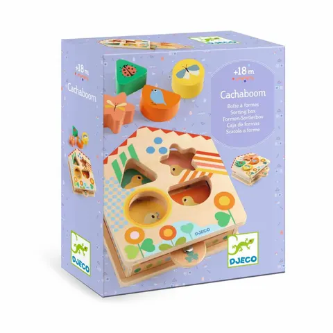 Drewniany sorter DOMEK / Djeco