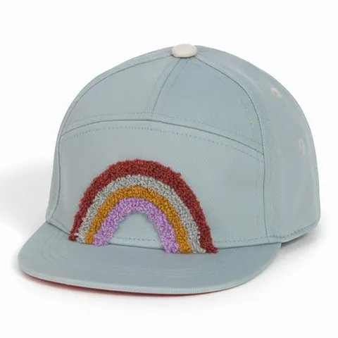 Czapka z daszkiem Little Gang - Rainbow light blue / Lassig