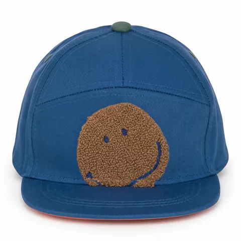 Czapka z daszkiem Little Gang - Smile blue / Lassig