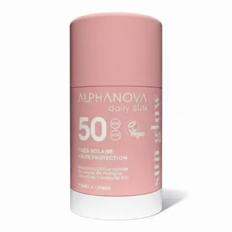 Daily Sun - Glow, sztyft z filtrem SPF50, 17 ml / Alphanova