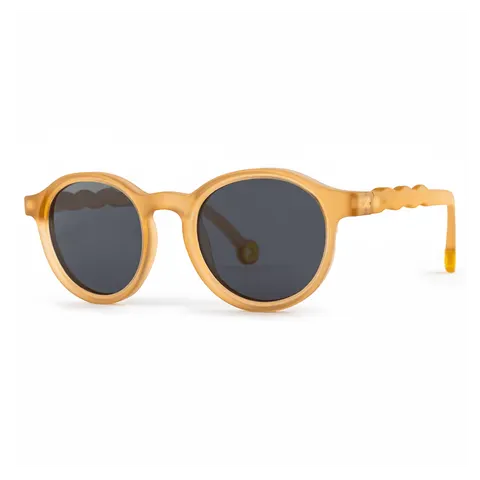 Okulary Oval Sand Beige Polarized 3-5 / Olivio & Co