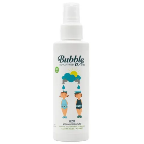 Woda oczyszczająca H2O do twarzy, rąk i ciała 150 ml 0m+ / Bubble&Co