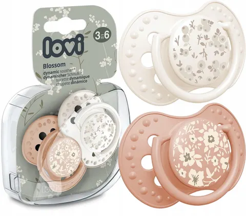 Smoczki Blossom Ivory 2szt. / Lovi