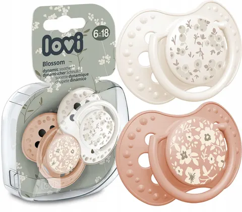 Smoczki Blossom Ivory 2szt. / Lovi