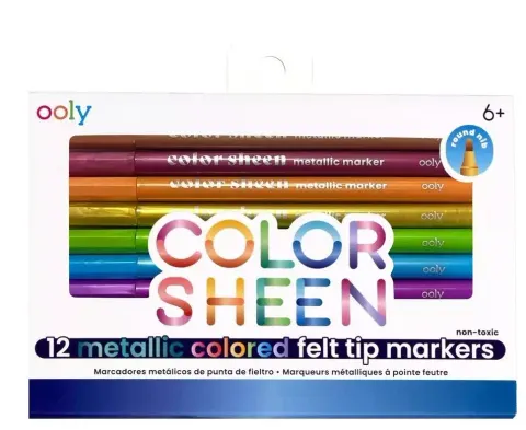 Metaliczne Flamastry, Color Sheen .Ooly