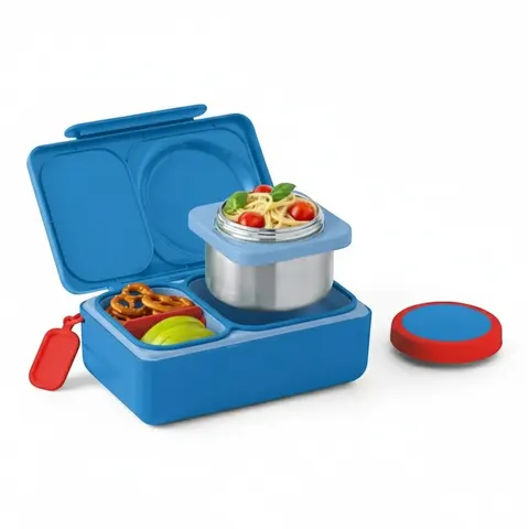 OMIEBOX UP lunch box z termosem, Cosmic Blue / OMIE