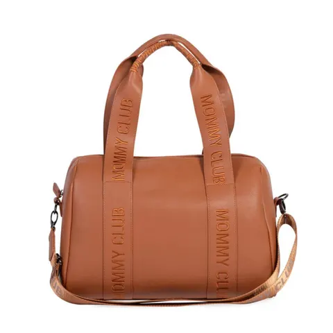 Torba do wózka Mommy Club Vegan Leather Brown / Childhome