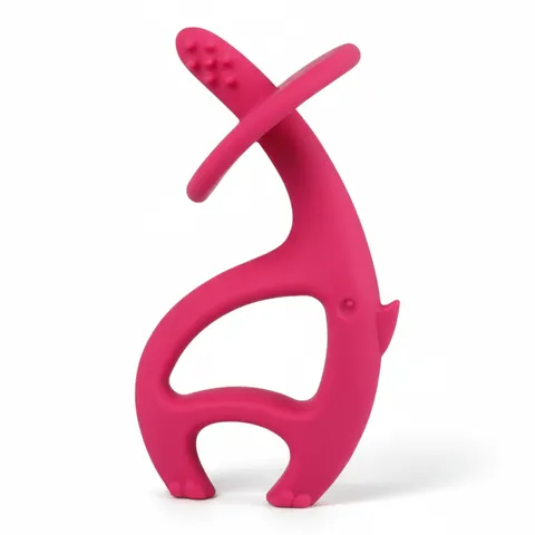 Gryzak Dancing Elephant Dark Pink / Mombella
